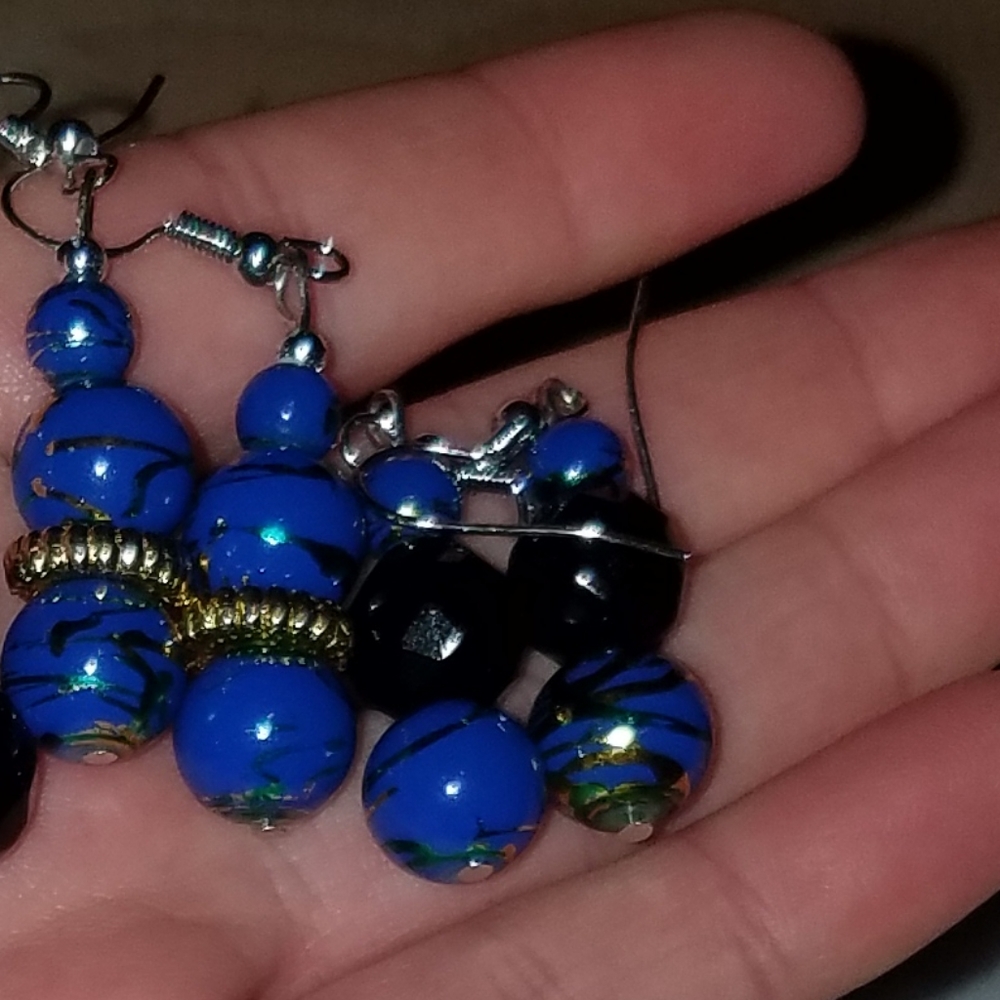 Homemade Dangly Earings